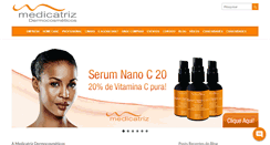 Desktop Screenshot of medicatriz.com.br
